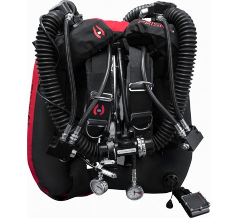Rebreather Prism2 hollis sacchi posteriori