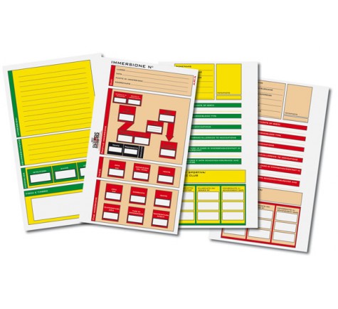BestDivers ricambio blocchetto per logbook